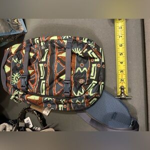 Patagonia Black and Brown Crossbody Bag